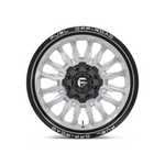 FUEL 1PC D798 ARC SILVER BRUSH BLACK LIP 4x4|20X10 8/170, Offset -18, Centre bore 125.1, Load Rating 1678 kg