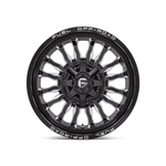 FUEL 1PC D795 ARC GLOSS BLACK MILLED 4x4|22X12 12/139.7-135, Offset -44, Centre bore 106.1, Load Rating 1133 kg