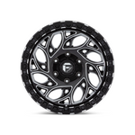 FUEL 1PC D840 RUNNER OR GLOSS BLACK MILLED 4x4|18X9 6/135, Offset -12, Centre bore 87.1, Load Rating 1133 kg