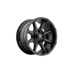 FUEL 1PC D575 COUPLER GLOSS BLACK 4x4|20X9 12/135-139.7, Offset +20, Centre bore 106.1, Load Rating 1134 kg