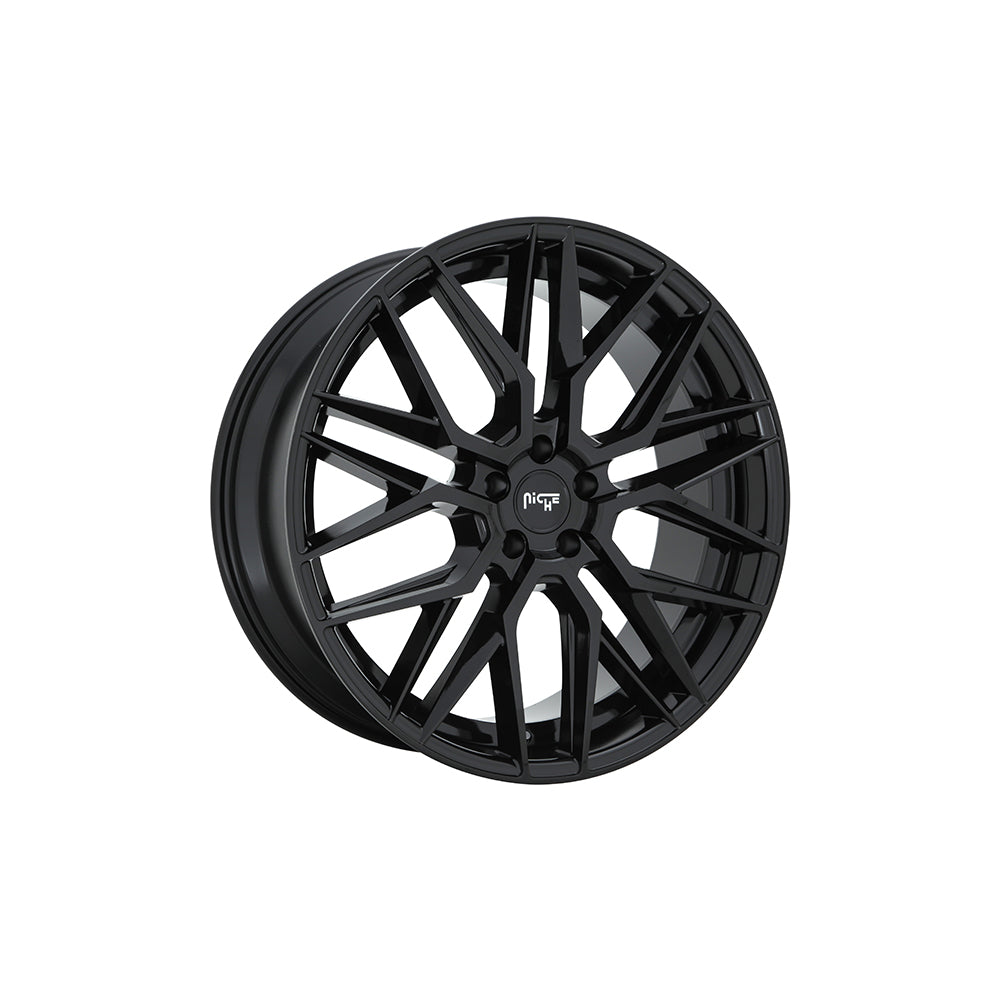 NICHE 1PC M190 GAMMA MATTE BLACK Passenger|18X8 5/114.3, Offset +40, Centre bore 72.56, Load Rating 816 kg