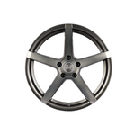 KING WHEELS HOSTILE GUNMETAL/BRUSHED FACE Passenger|18X8 5/112, Offset +40, Centre bore 73.1, Load Rating 700 kg