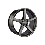 KING WHEELS HOSTILE GUNMETAL/BRUSHED FACE Passenger|18X8 5/112, Offset +40, Centre bore 73.1, Load Rating 700 kg