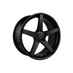 KING WHEELS HOSTILE SATIN BLACK Passenger|18X8 5/112, Offset +40, Centre bore 73.1, Load Rating 700 kg
