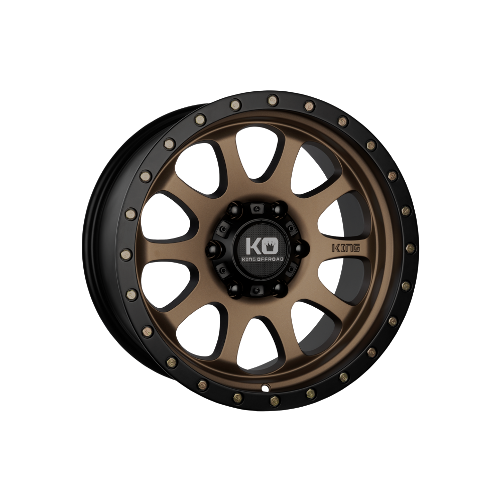 KING OFFROAD HURRICANE 2 DARK SATIN BRONZE 4x4|16X8 6/139.7, Offset +0, Centre bore 110.2, Load Rating 1600 kg