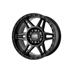 KING OFFROAD KONG SATIN BLACK 4x4|17X9 5/150, Offset -50, Centre bore 110.5, Load Rating 1600 kg