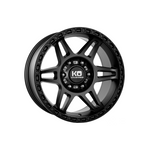 KING OFFROAD KONG SATIN BLACK 4x4|17X9 6/139.7, Offset +12, Centre bore 108.1, Load Rating 1600 kg