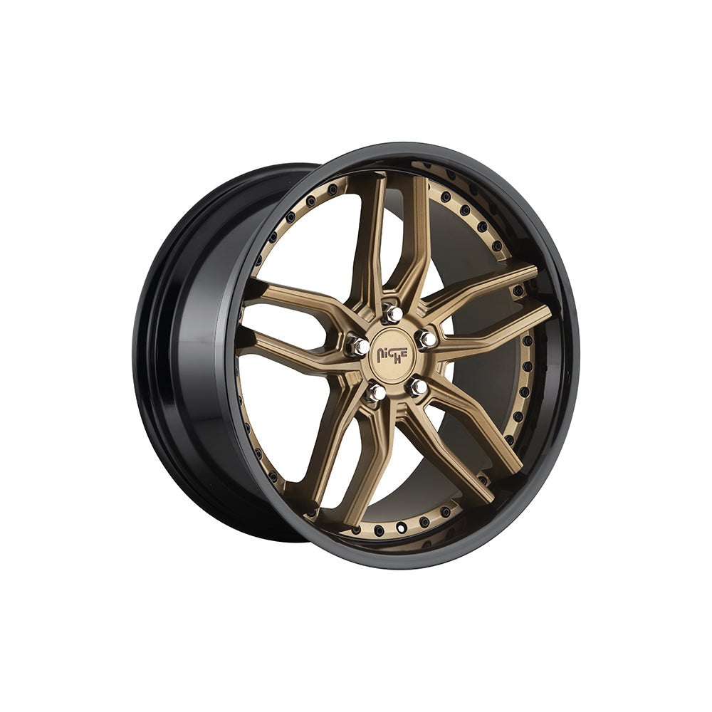NICHE 1PC M195 METHOS MATTE BRONZE BLACK BEAD RING Passenger/SUV|19X9.5 5/120, Offset +35, Centre bore 72.56, Load Rating 816 kg