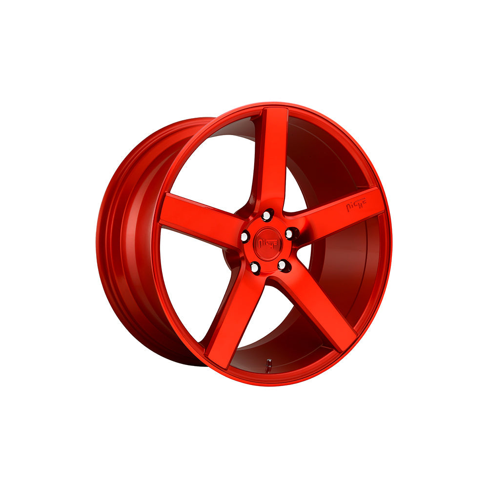 NICHE 1PC M187 MILAN CANDY RED Passenger|20X10 5/114.3, Offset +40, Centre bore 72.56, Load Rating 862 kg