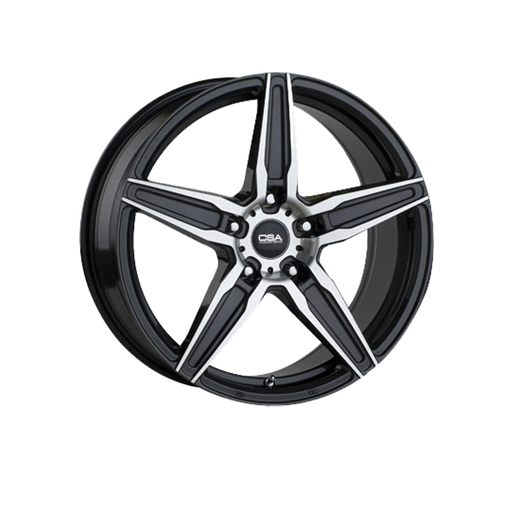 CSA WHEELS MONACO Dark Graphite Machined Face Passenger|17X7.5 5/114.3, Offset +35, Centre bore 73.1, Load Rating 850 kg
