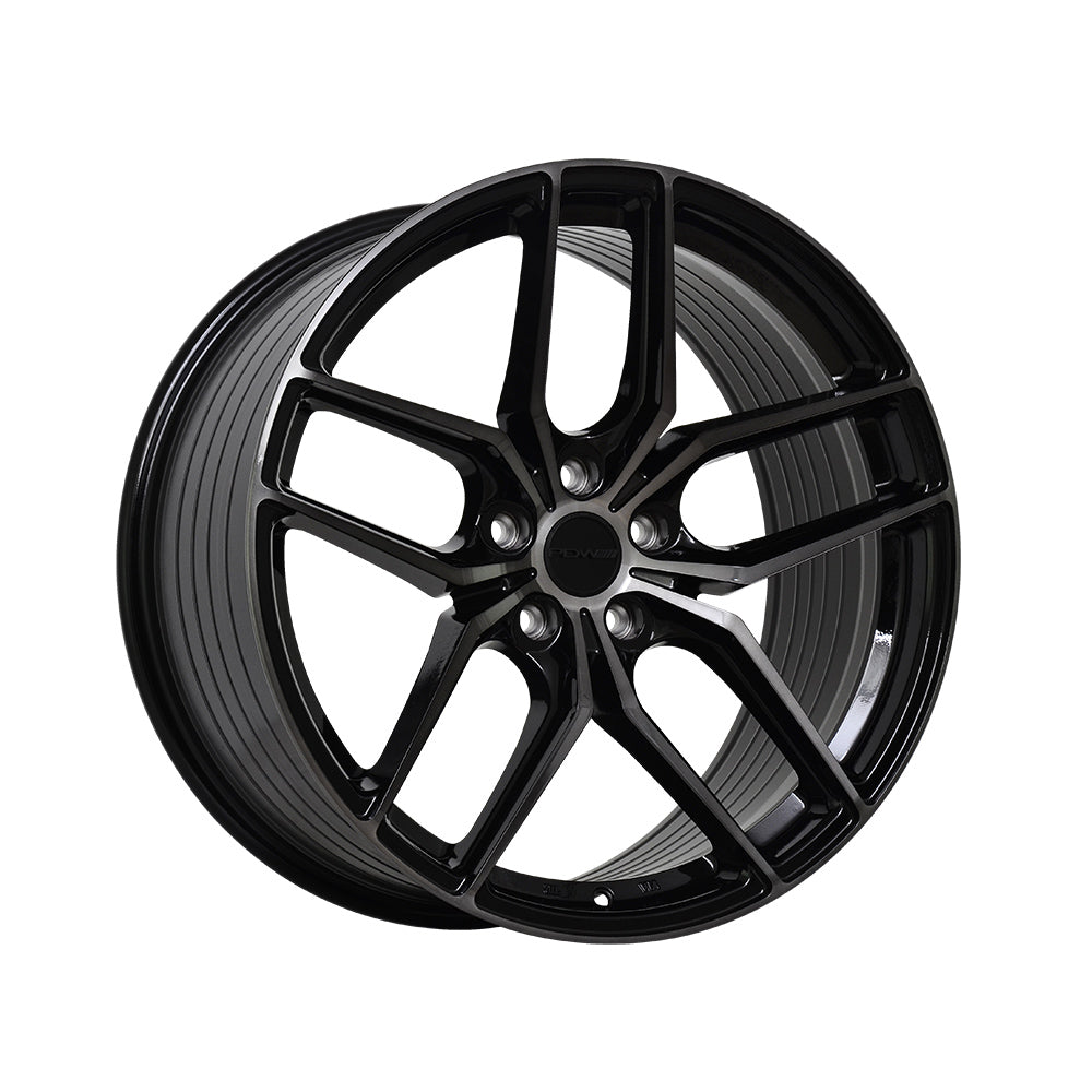 PDW WHEELS ROTARY DARK TINT JET BLACK Passenger/SUV|20X8.5 5/120, Offset +36, Centre bore 66.9, Load Rating 816 kg