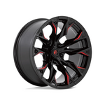 FUEL 1PC D823 FLAME GLOSS BLACK MILL WITH CANDY RED 4x4|20X9 6/139.7, Offset +20, Centre bore 106.1, Load Rating 1133 kg