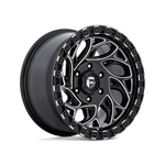 FUEL 1PC D840 RUNNER OR GLOSS BLACK MILLED 4x4|18X9 5/150, Offset +1, Centre bore 110.2, Load Rating 1133 kg