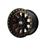 KING OFFROAD SNATCH SATIN BLACK/BRONZE TINT FACE 4x4|18X9 6/139.7, Offset +40, Centre bore 108.2, Load Rating 1600 kg