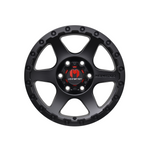MONSTER SNIPER SATIN BLACK 4x4|17X8.5 6/114.3, Offset +35, Centre bore 66.1, Load Rating 1500 kg