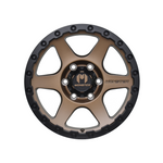 MONSTER SNIPER BRONZE CENTRE BLACK LIP 4x4|17X8.5 6/139.7, Offset +20, Centre bore 106.1, Load Rating 1500 kg