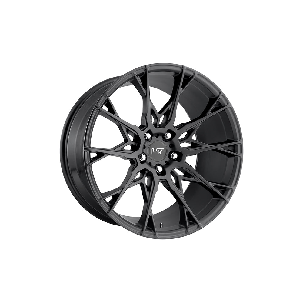 NICHE 1PC M183 STACCATO MATTE BLACK Passenger|18X8.5 5/112, Offset +35, Centre bore 66.56, Load Rating 725 kg