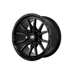 KING OFFROAD STRYKER SATIN BLACK 4x4|18X9 6/139.7, Offset +18, Centre bore 108.2, Load Rating 1200 kg