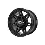KING OFFROAD SUMMIT SATIN BLACK 4x4|15X7 5/139.7, Offset +0, Centre bore 108.2, Load Rating 765 kg
