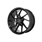 KING WHEELS VORTEX GLOSS BLACK Passenger|20X10 5/120, Offset +45, Centre bore 73.1, Load Rating 780 kg