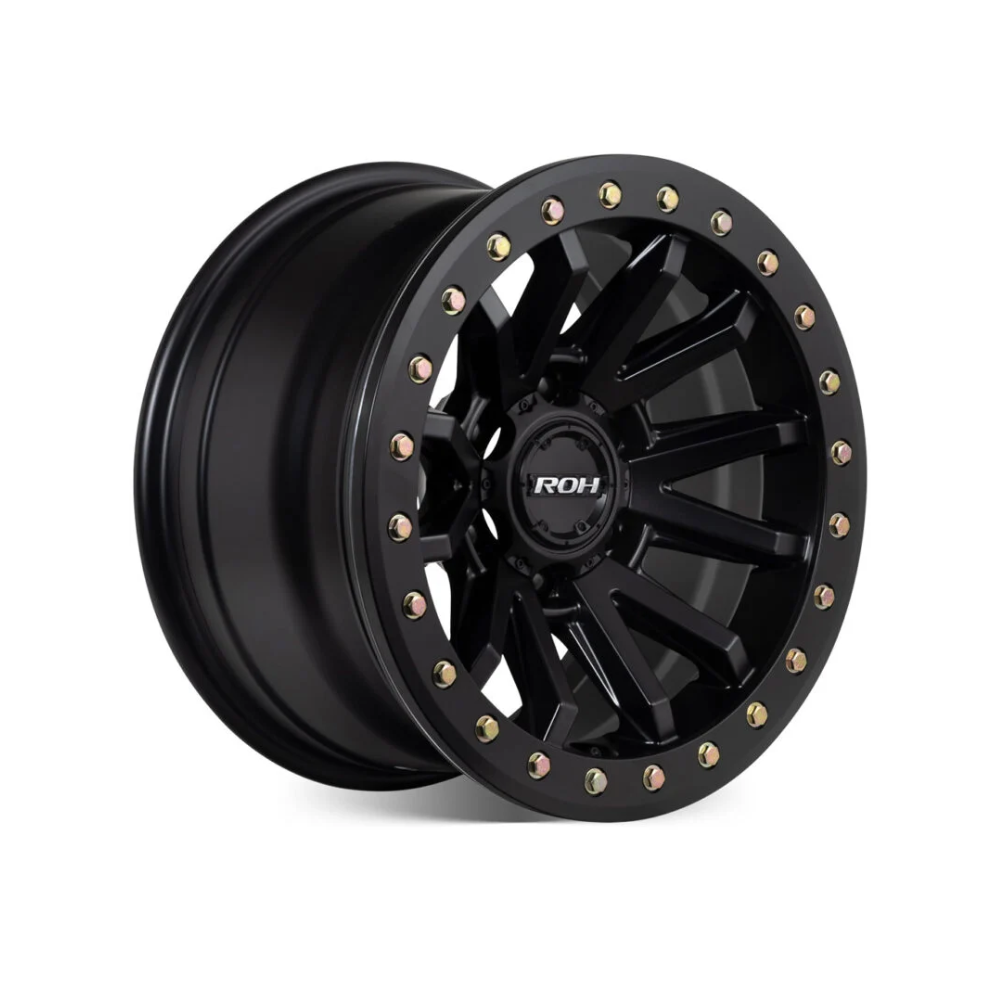 ROH WHEELS ZULLO MATTE BLACK 4x4|17X9 6/139.7, Offset +0, Centre bore 110, Load Rating 1650 kg